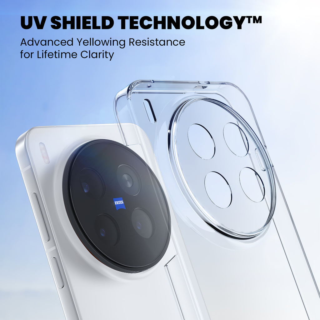 Anti-Yellow Clear Case - Vivo V30e