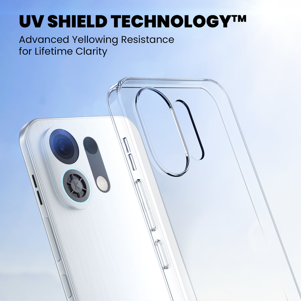 Anti-Yellow Clear Case Oppo A Series