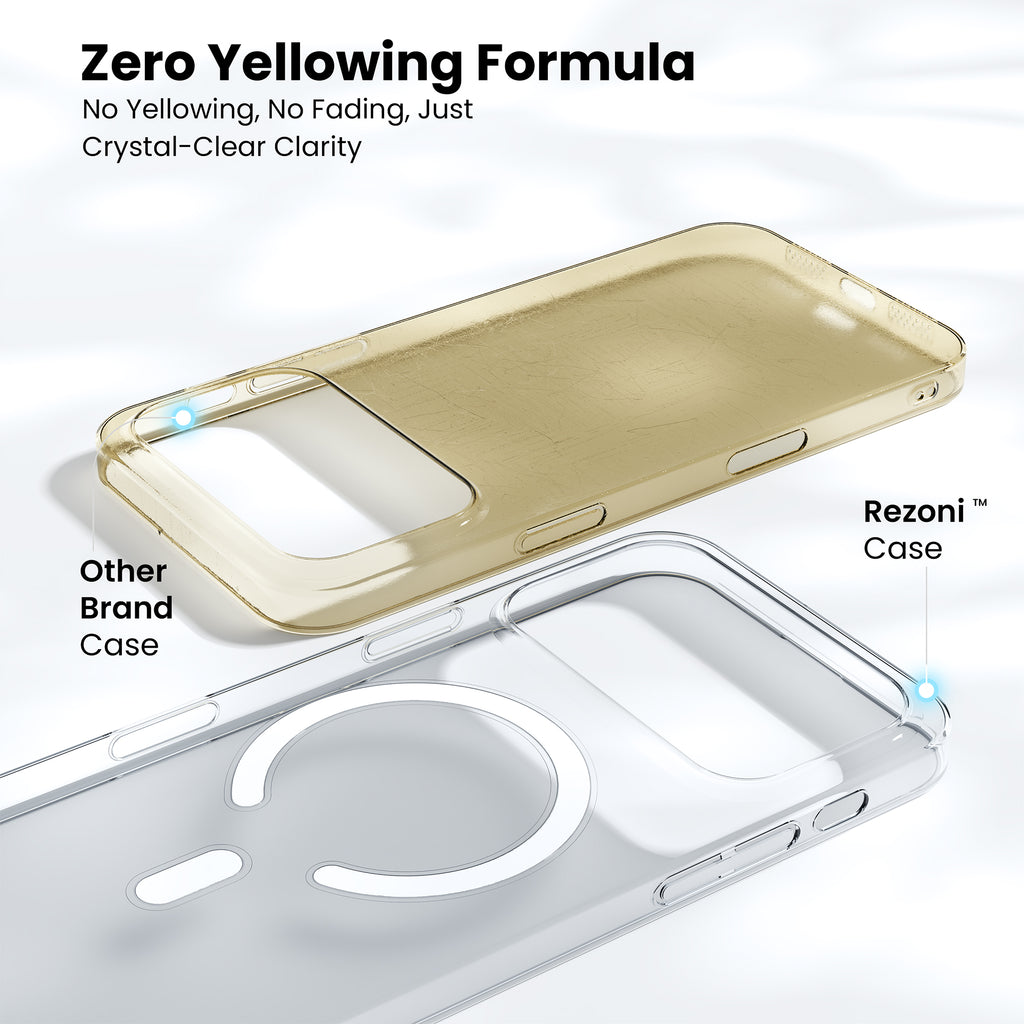 Anti-Yellow Magsafe Clear Case
