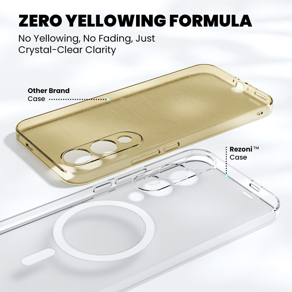 Anti-Yellow Magsafe Clear Case - iQOO Z6 44W