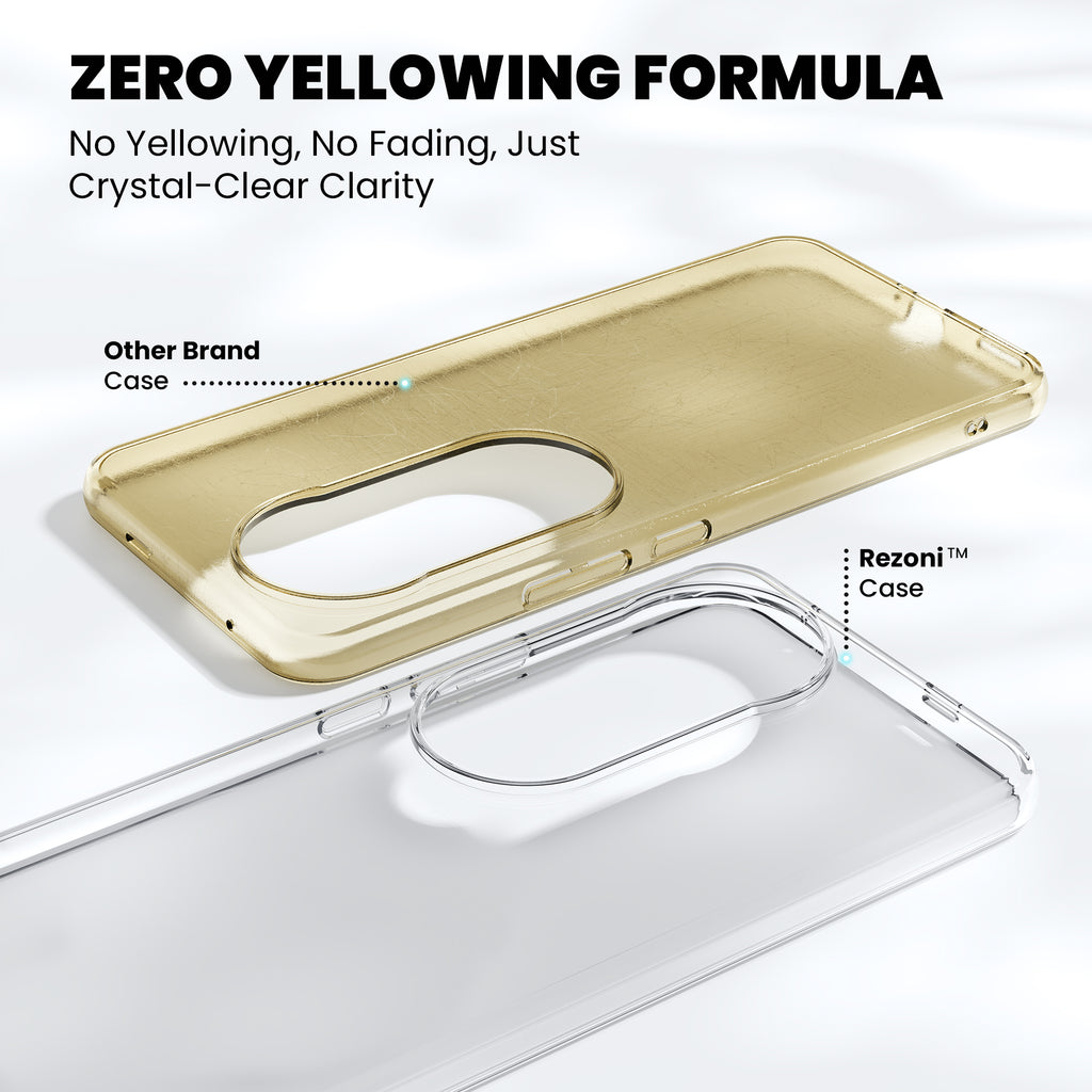 Anti-Yellow Clear Case - Vivo V40e 5G