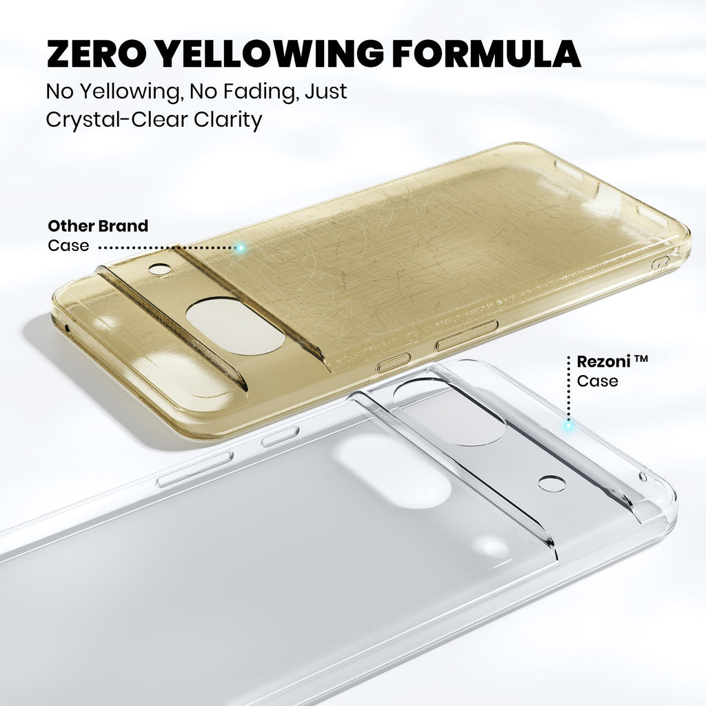 Anti-Yellow Clear Case Google Pixel