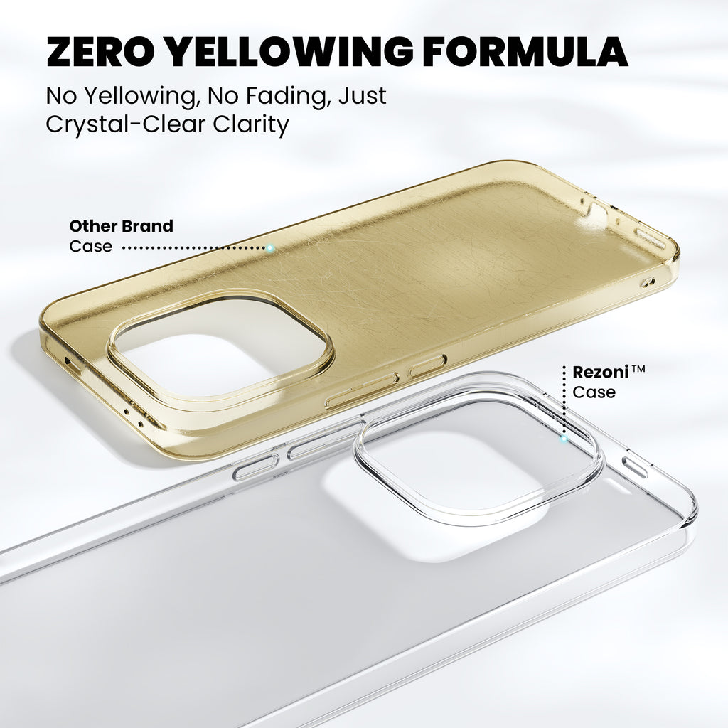 Anti-Yellow Clear Case - iQOO Z9s 5G