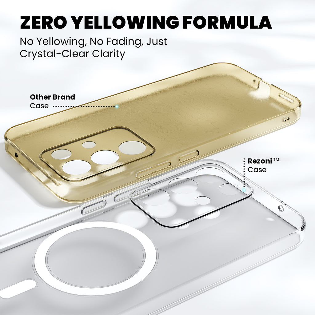 Anti-Yellow Magsafe Clear Case - Realme 9 5G SE