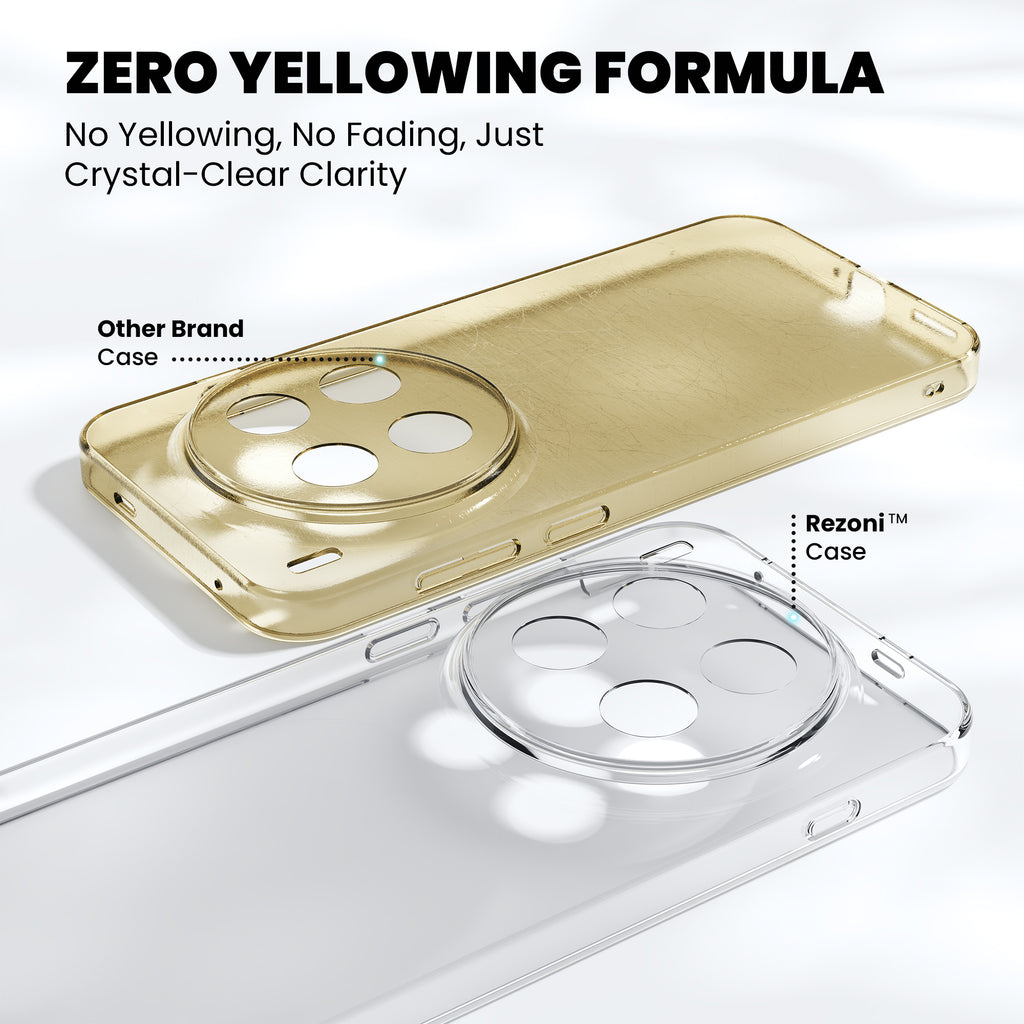 Anti-Yellow Clear Case - Vivo X200 Pro