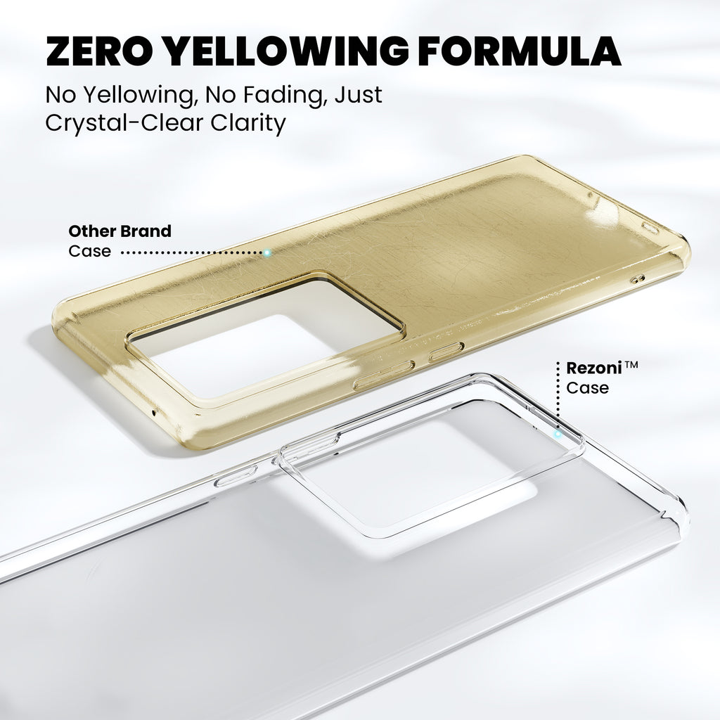 Anti-Yellow Clear Case - Vivo Y200 5G
