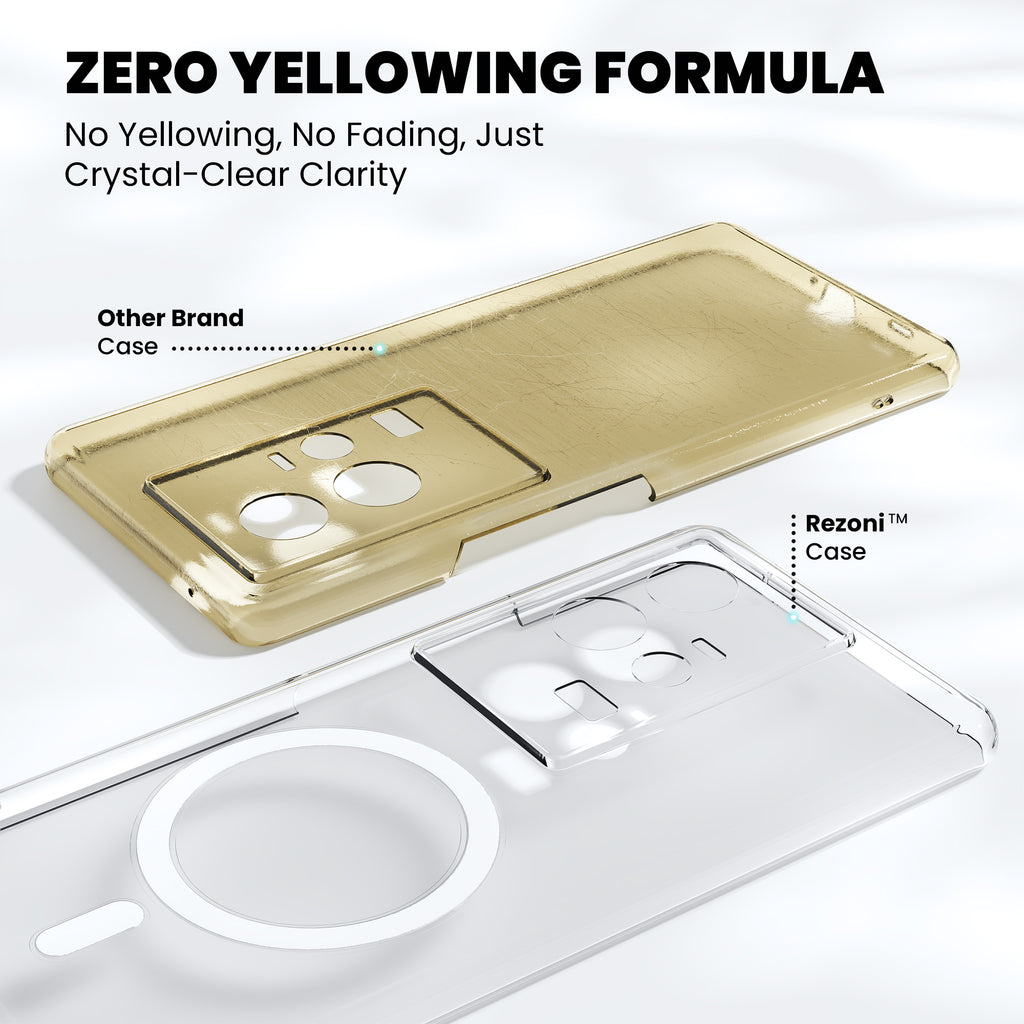 Anti-Yellow Magsafe Clear Case - iQOO Z3