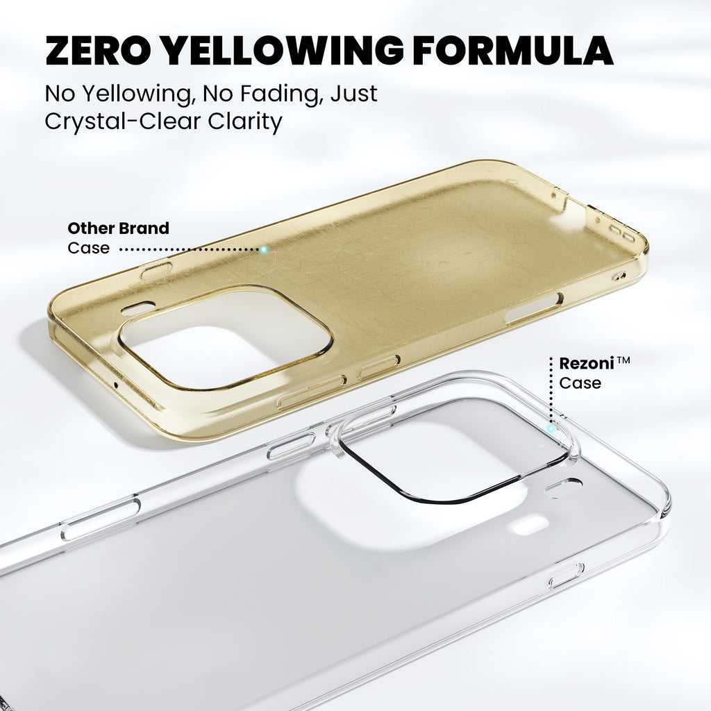 Anti-Yellow Clear Case Oppo A Series