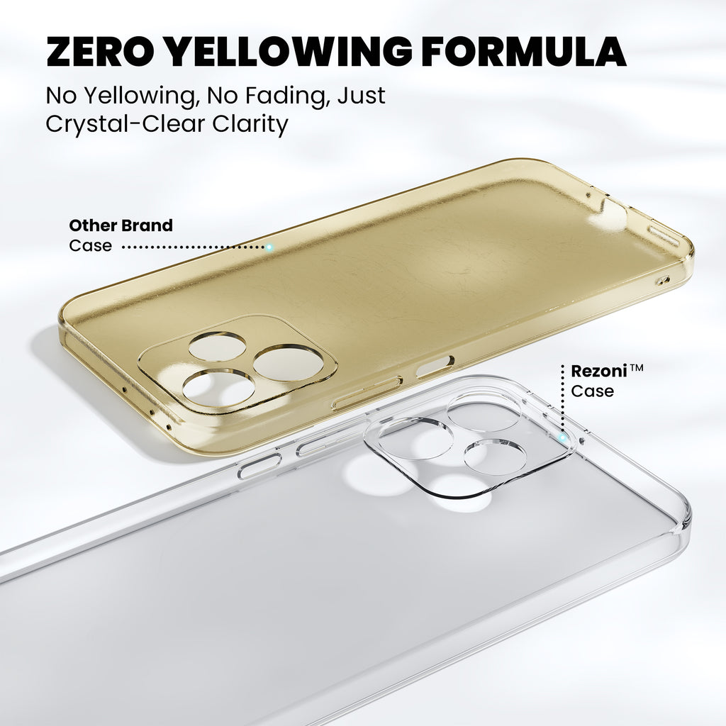 Anti-Yellow Clear Case Oppo A Series