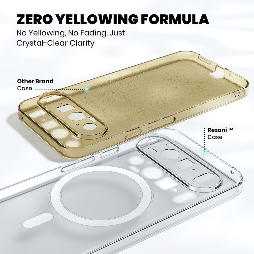 Anti-Yellow Magsafe Clear Case Google Pixel