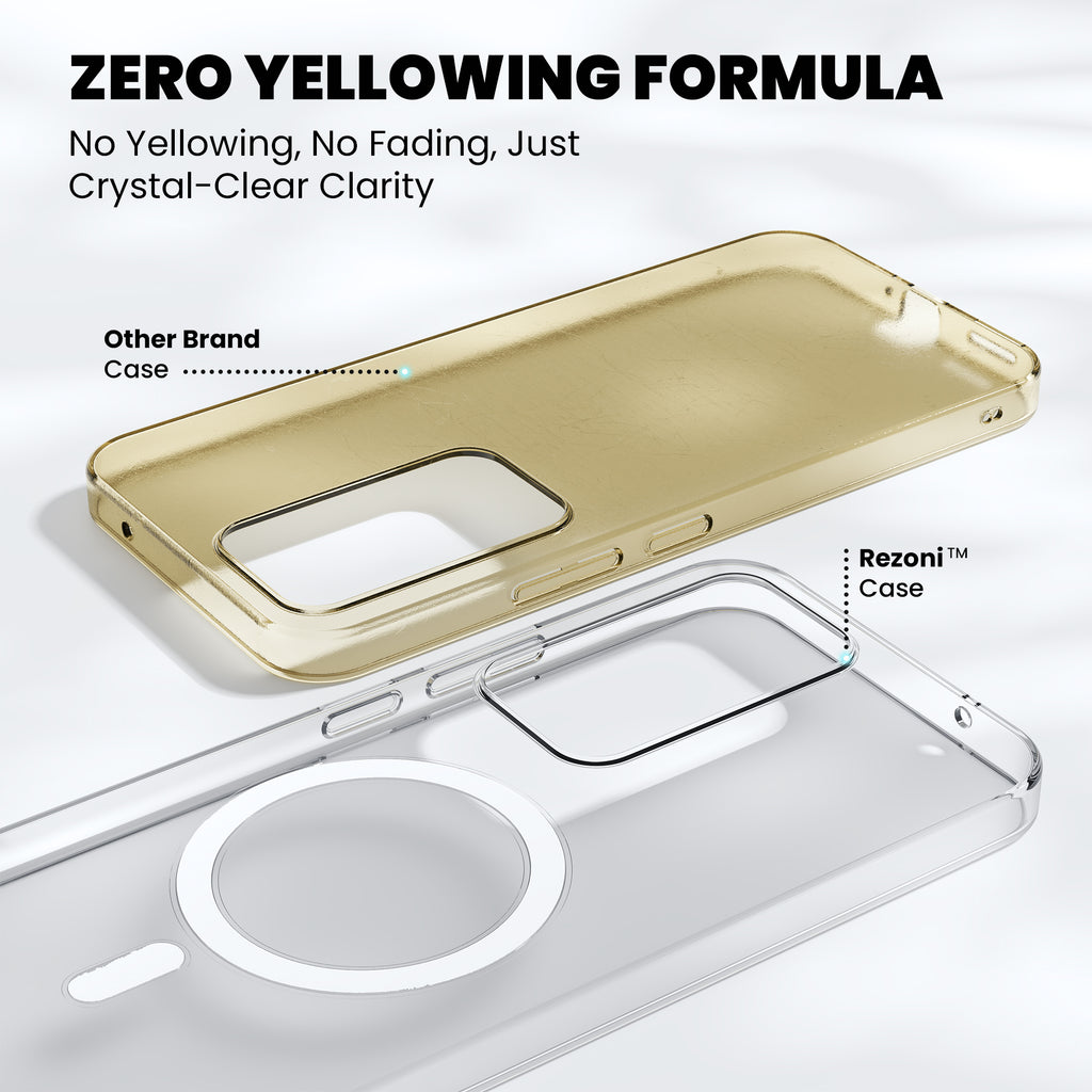 Anti-Yellow Magsafe Clear Case - Realme Narzo 100 Lite 5G