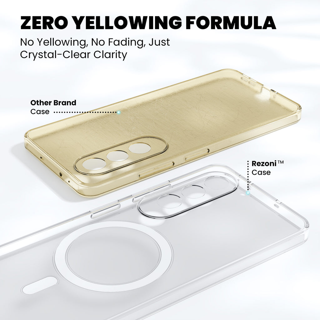 Anti-Yellow Magsafe Clear Case - OnePlus Nord CE6 Lite