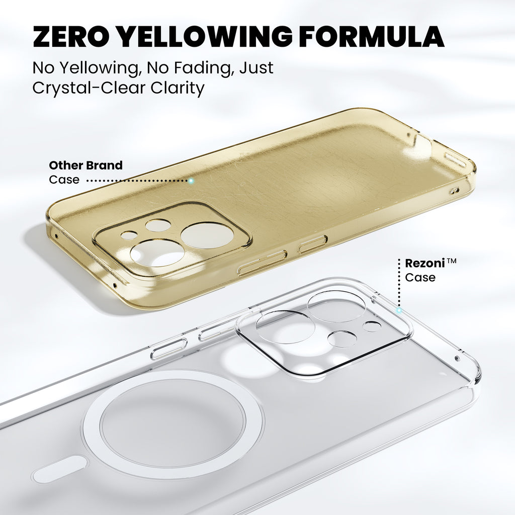 Anti-Yellow Magsafe Clear Case - Realme Narzo Power 5G