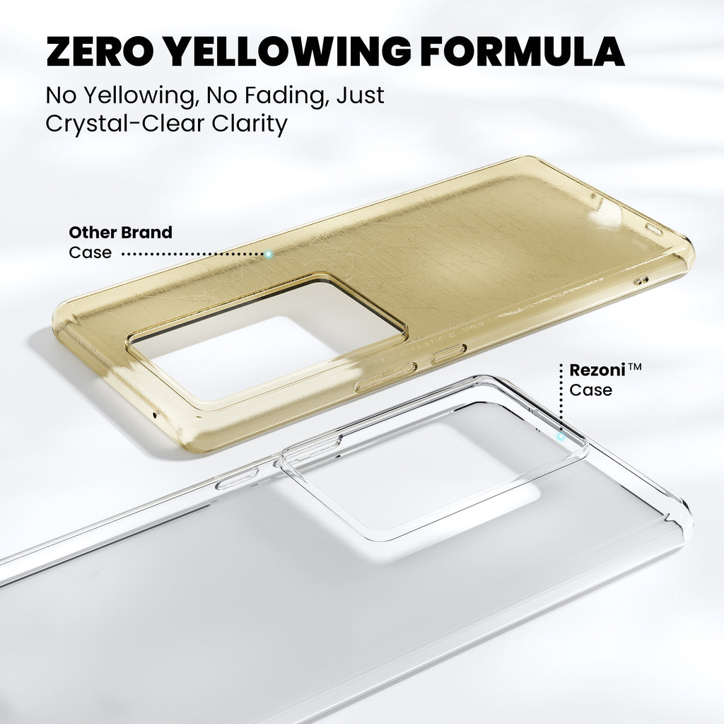 Anti-Yellow Clear Case - Vivo T1 44W