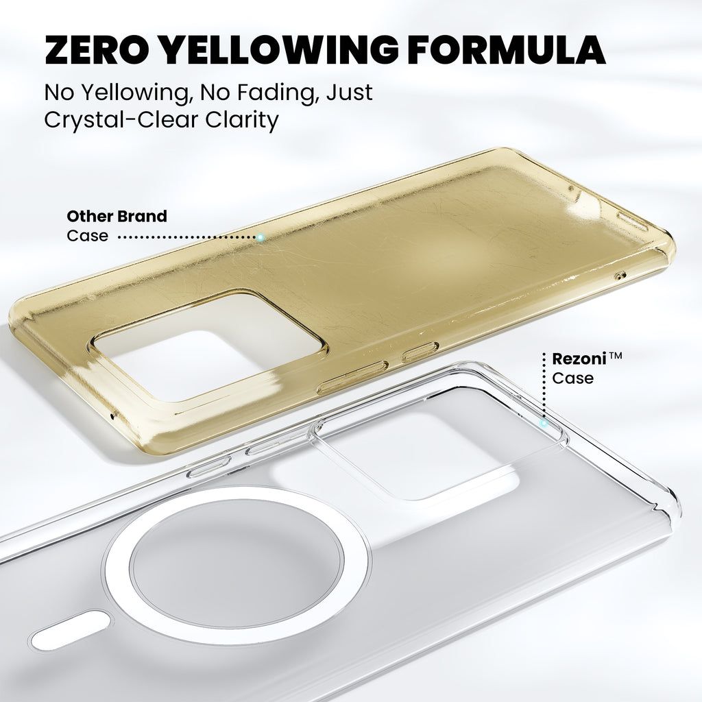 Anti-Yellow Magsafe Clear Case - Realme C63 4G