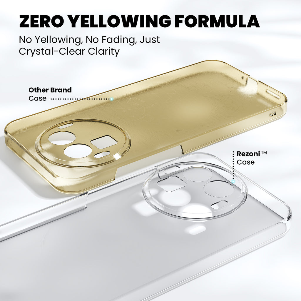 Anti-Yellow Clear Case - Realme 11 Pro plus