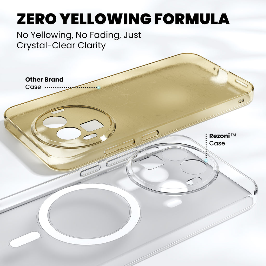 Anti-Yellow Magsafe Clear Case - Realme Narzo 70x 5G