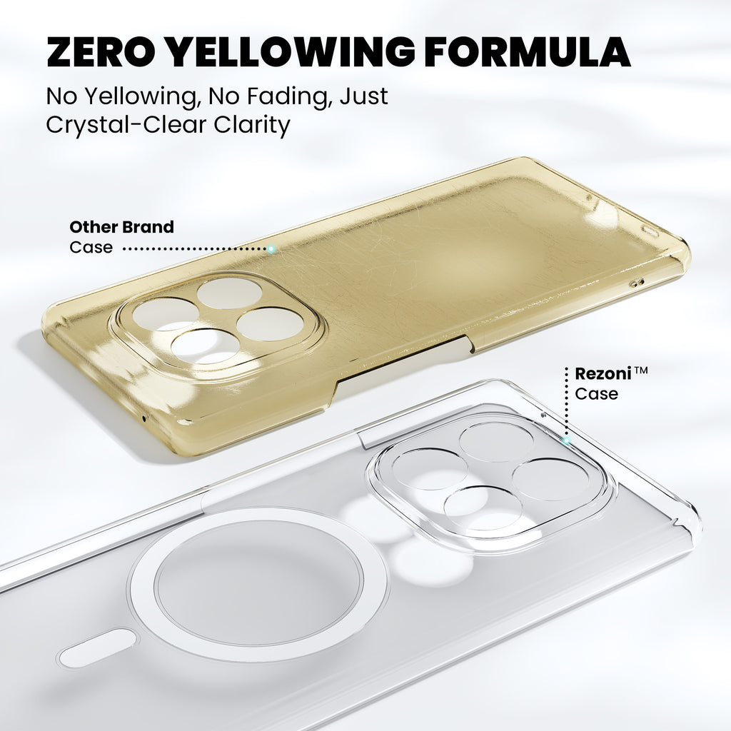 Anti-Yellow Magsafe Clear Case - Redmi Note 15 5G