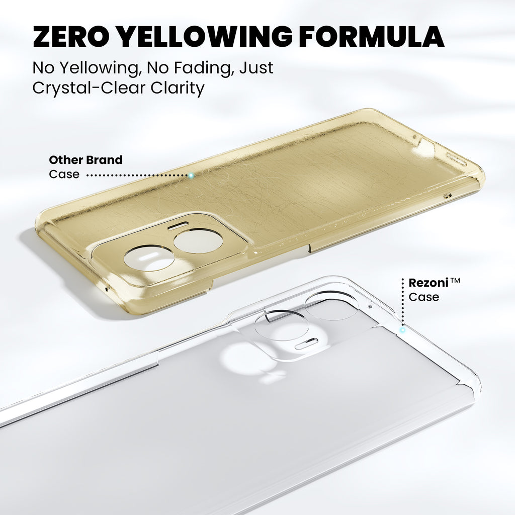 Anti-Yellow Clear Case - Motorola Edge 50 Fusion