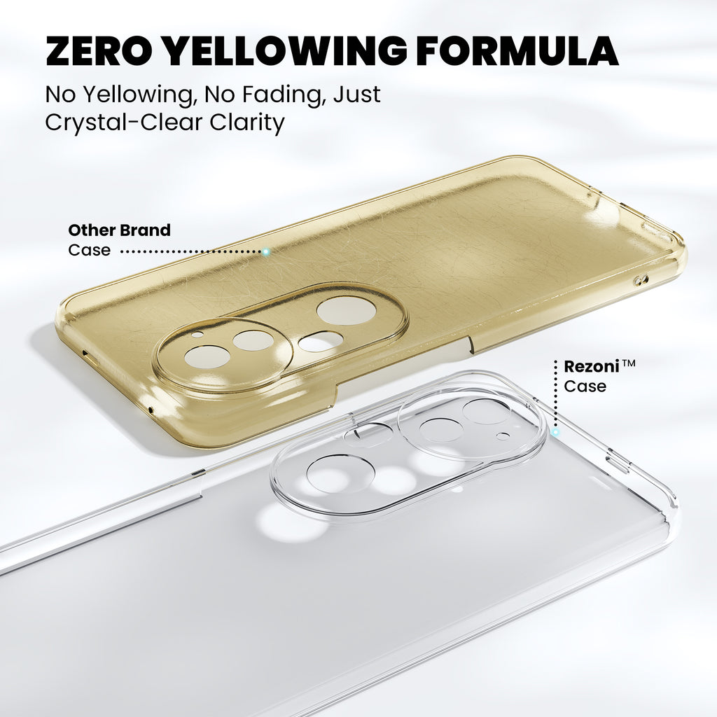 Anti-Yellow Clear Case - Vivo T3 Ultra