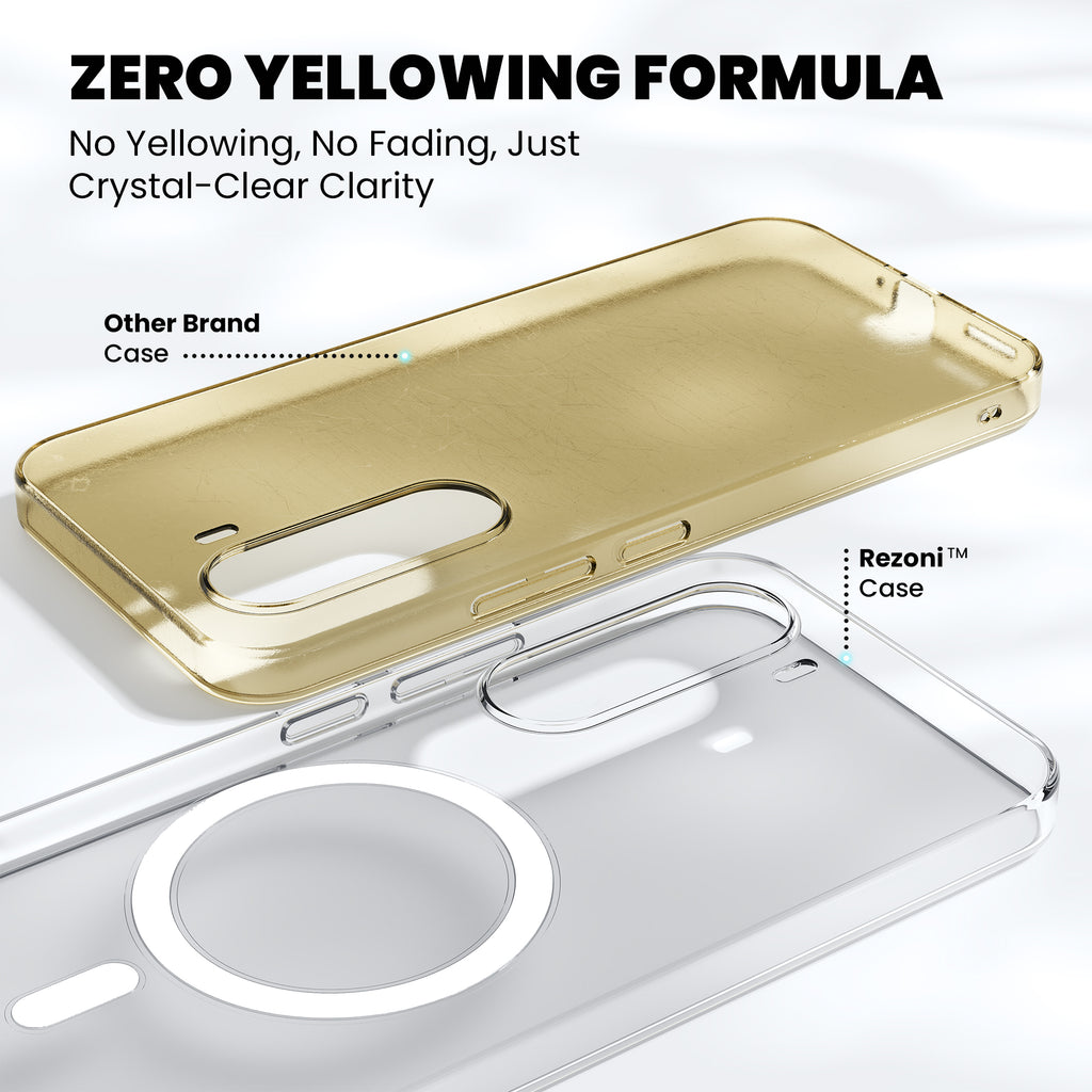 Anti-Yellow Magsafe Clear Case - Realme C30