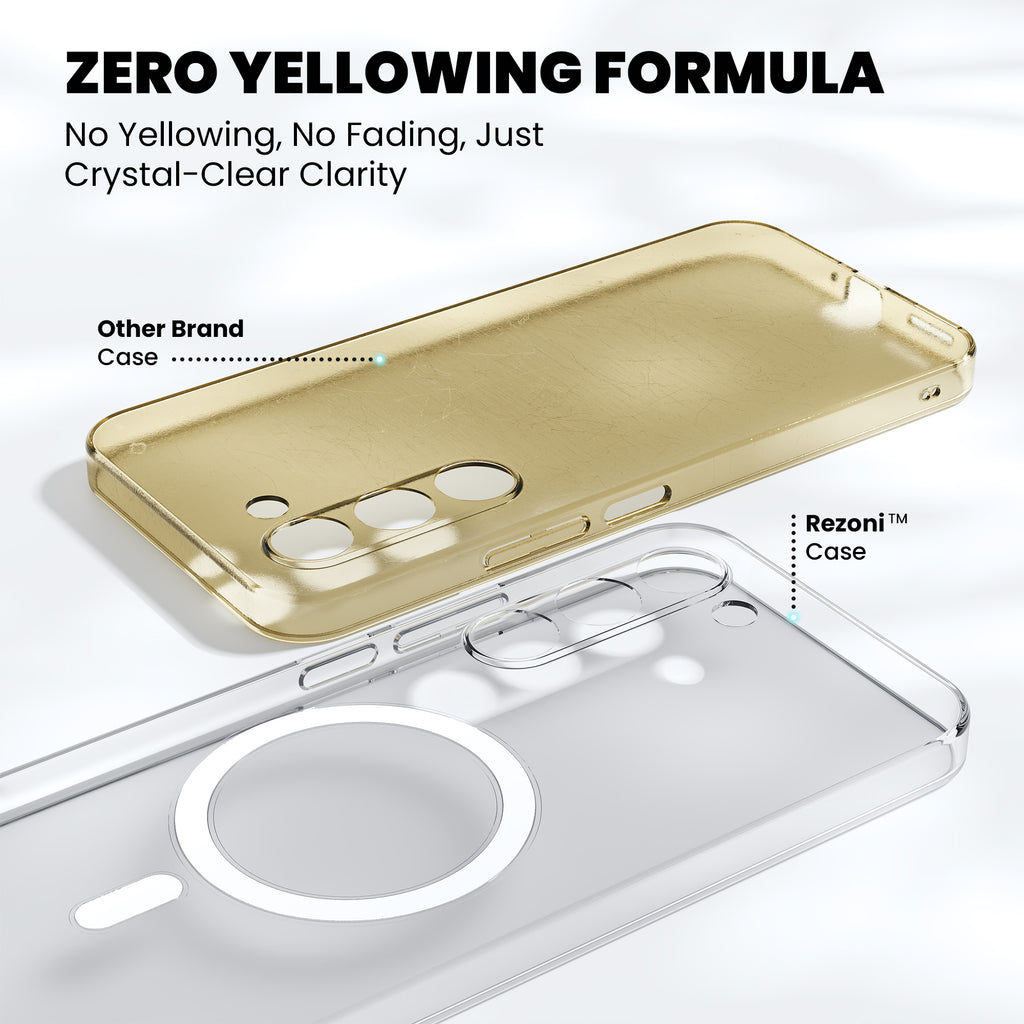 Anti-Yellow Magsafe Clear Case - Realme P4 Lite 5G