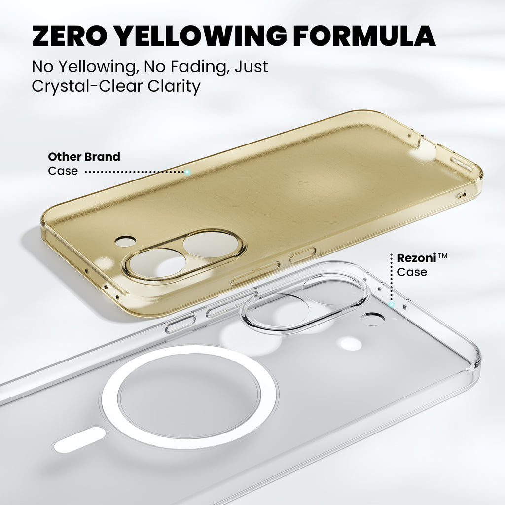 Anti-Yellow Magsafe Clear Case - Redmi Turbo 5