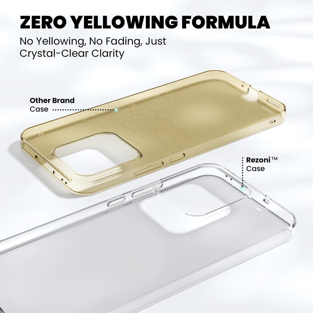 Anti-Yellow Clear Case Oppo A Series