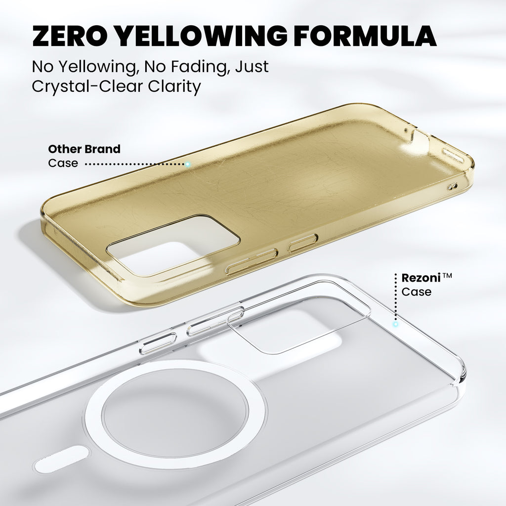 Anti-Yellow Magsafe Clear Case Xiaomi