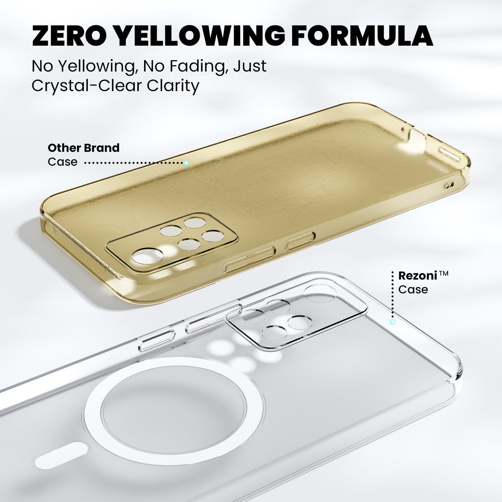 Anti-Yellow Magsafe Clear Case Xiaomi