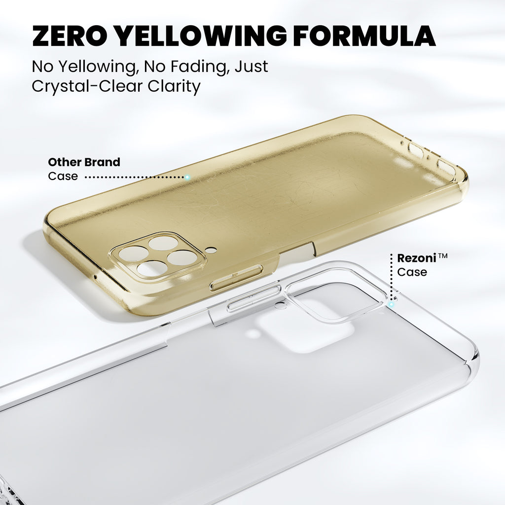 Anti-Yellow Clear Case Samsung M Series