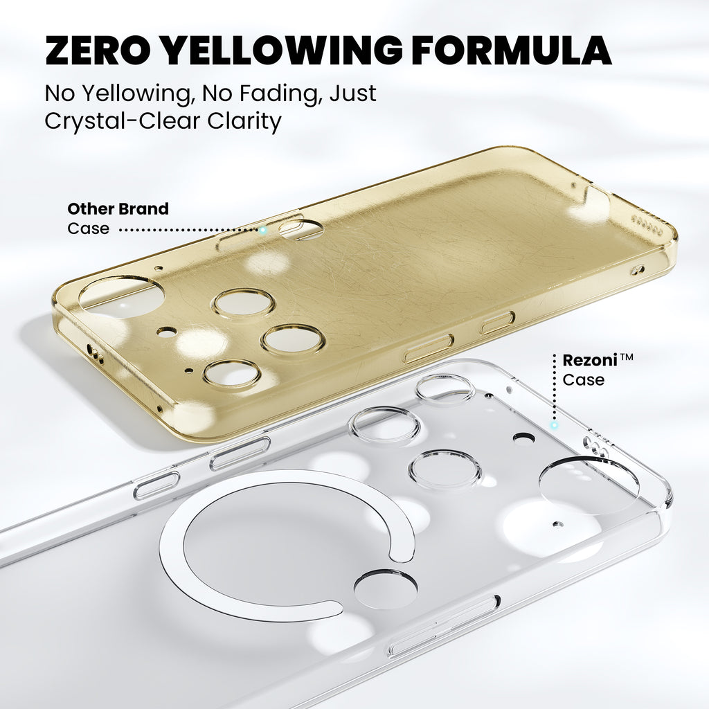 Anti-Yellow Magsafe Clear Case Nothing