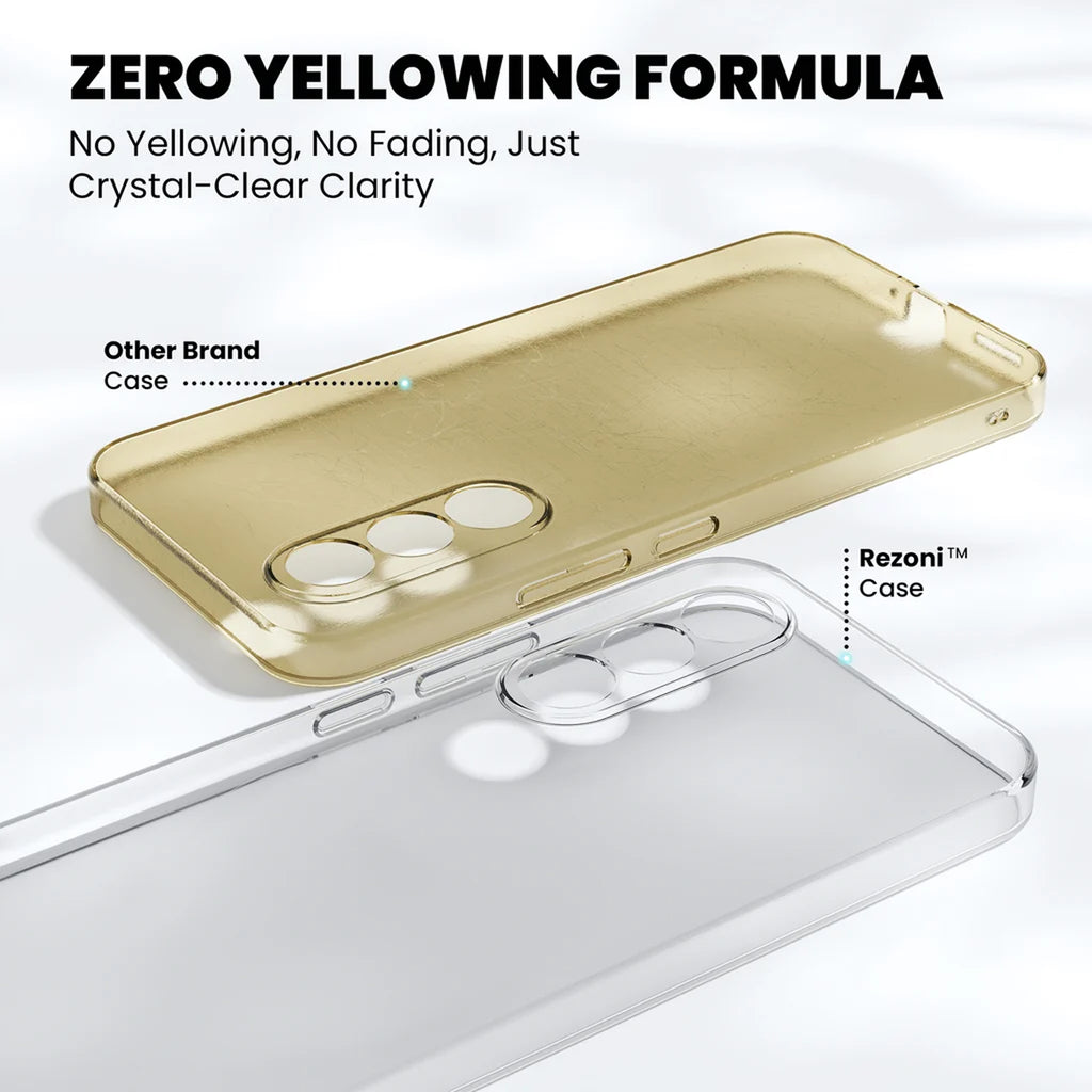 Anti-Yellow Clear Case - Vivo T5 5G