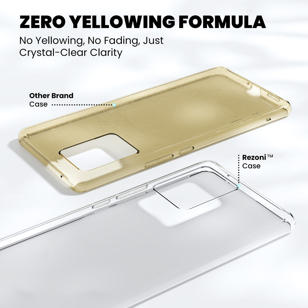 Anti-Yellow Clear Case - Redmi Note 11T 5G
