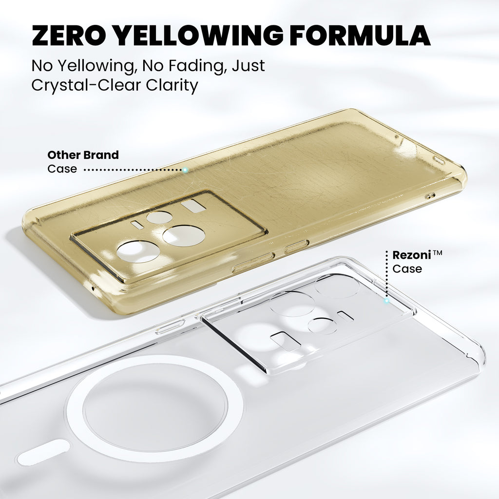 Anti-Yellow Magsafe Clear Case - iQOO Neo 6