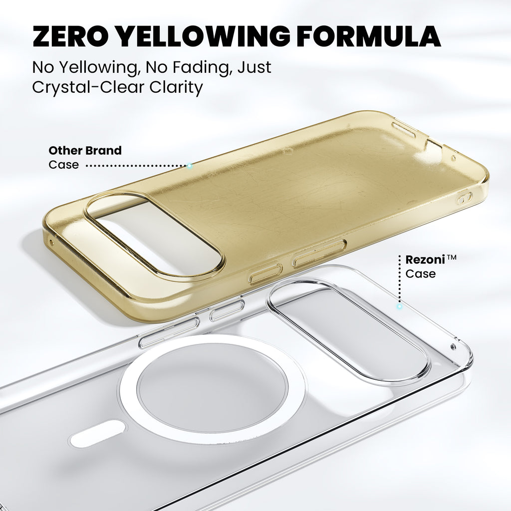 Anti-Yellow Magsafe Clear Case Google Pixel