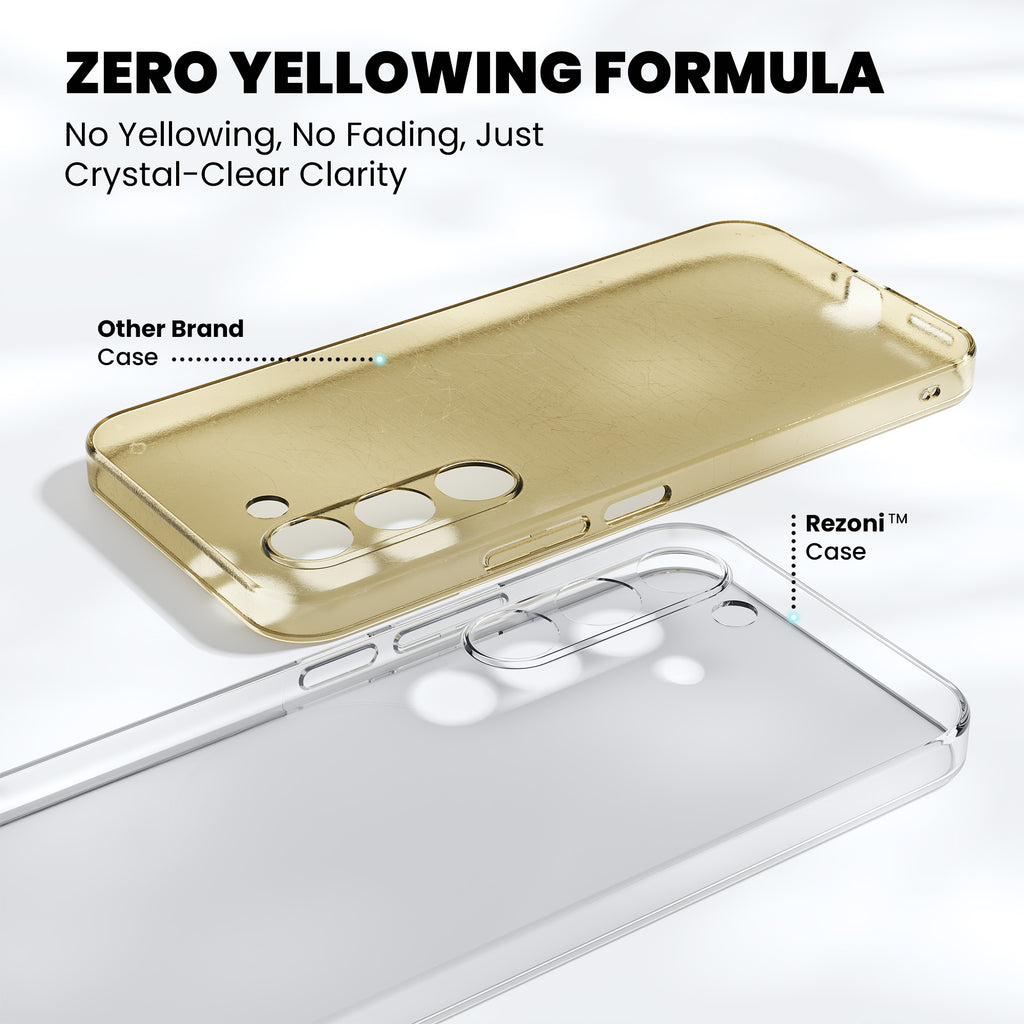 Anti-Yellow Clear Case - Realme P4 Lite 5G