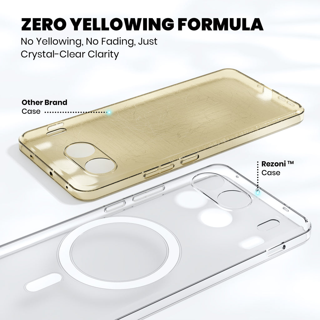 Anti-Yellow Magsafe Clear Case - OnePlus Nord 4