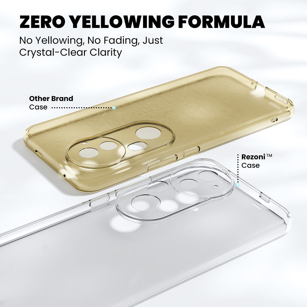 Anti-Yellow Clear Case - Vivo T4 Ultra