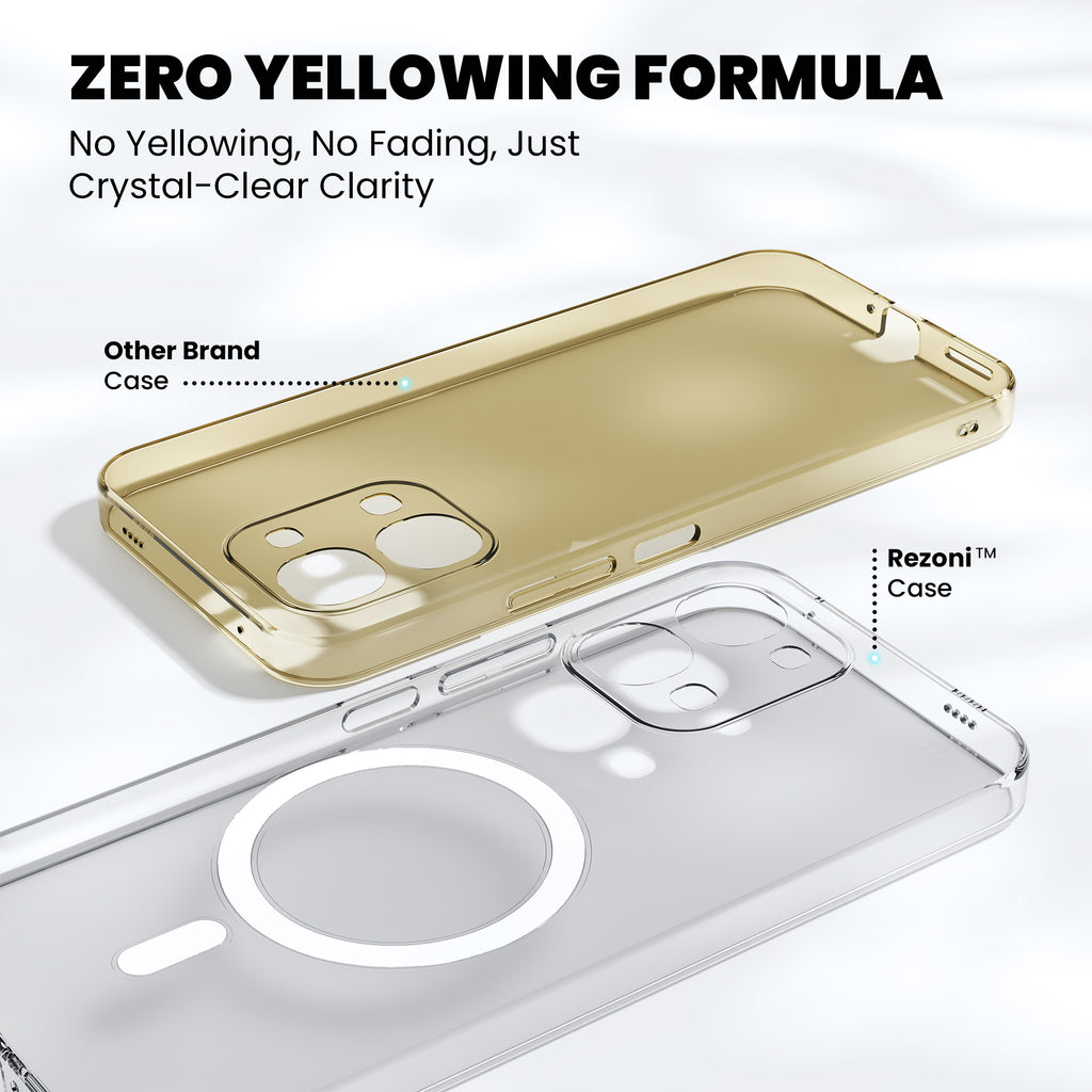 Anti-Yellow Magsafe Clear Case - iQOO Z11x 5G