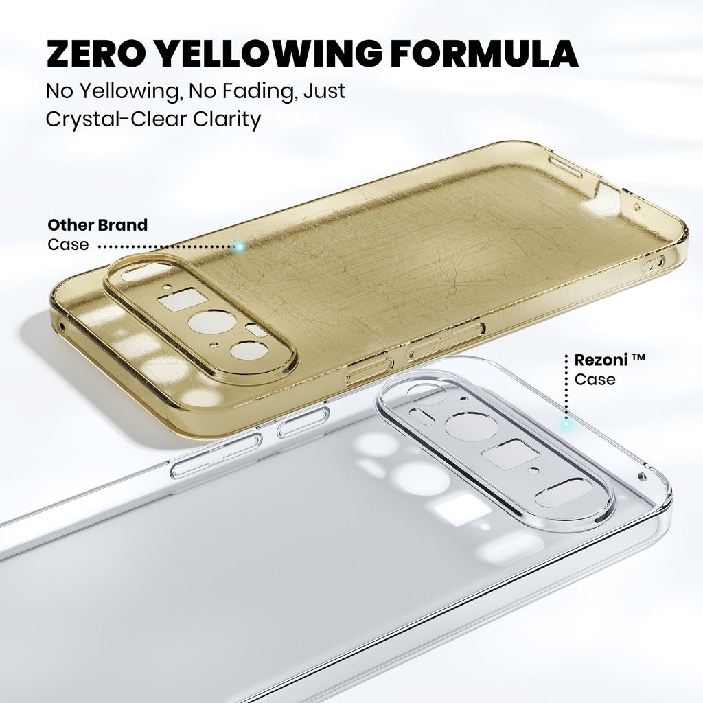 Anti-Yellow Clear Case Google Pixel