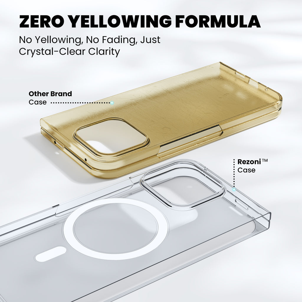 Anti-Yellow Magsafe Clear Case Google Pixel