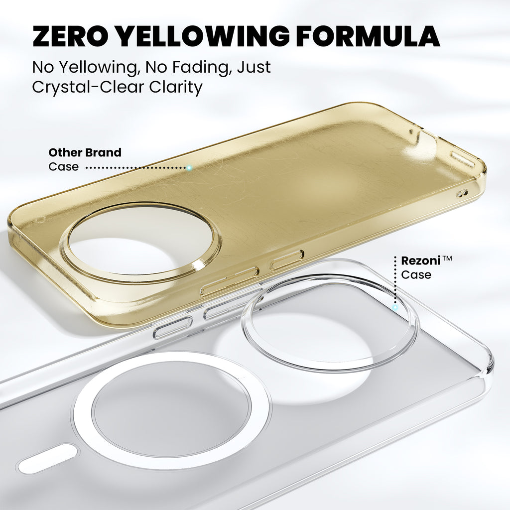 Anti-Yellow Magsafe Clear Case - Realme C63 5G