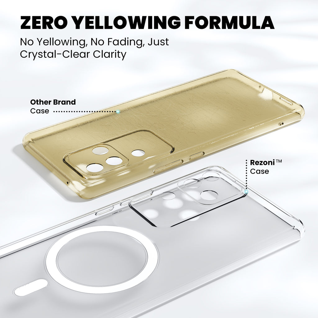 Anti-Yellow Magsafe Clear Case - Vivo V20