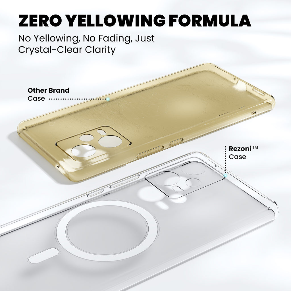 Anti-Yellow Magsafe Clear Case - Redmi 15A 5G