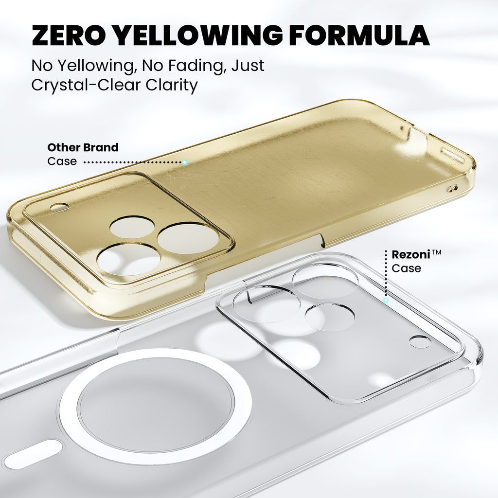 Anti-Yellow Magsafe Clear Case - Realme P4 Pro 5G