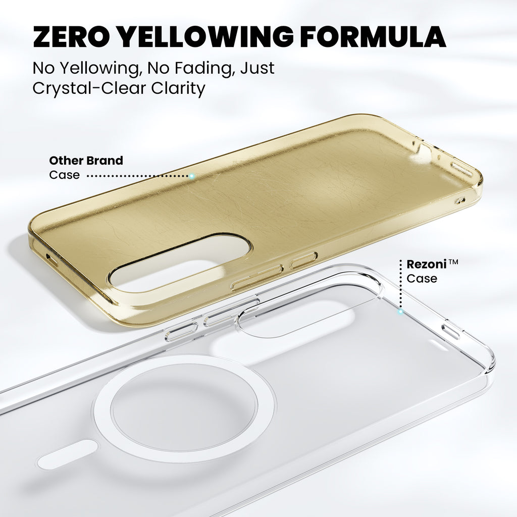 Anti-Yellow Magsafe Clear Case - iQOO Z9x 5G