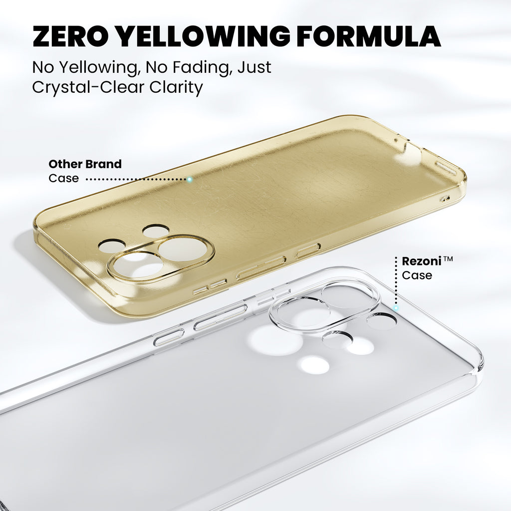 Anti-Yellow Clear Case Oppo K Series