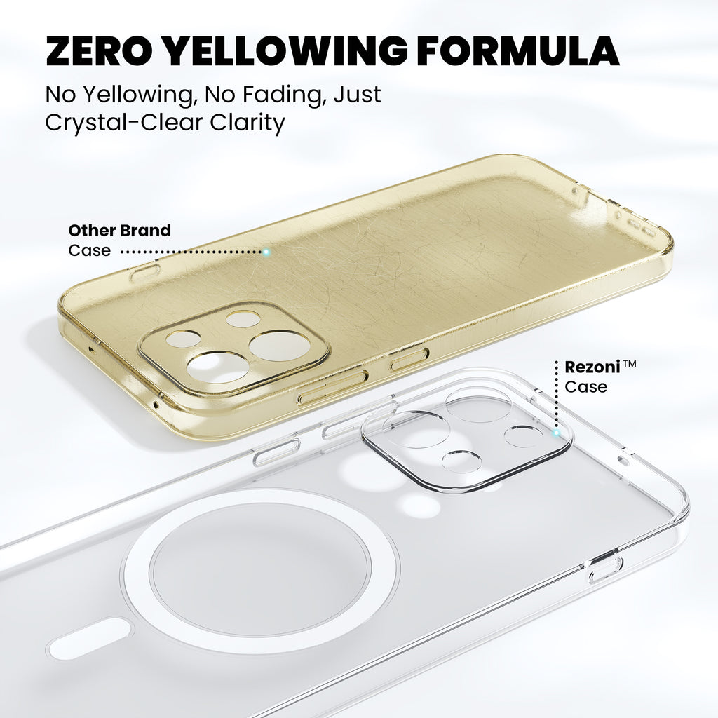 Anti-Yellow Magsafe Clear Case - OnePlus N6