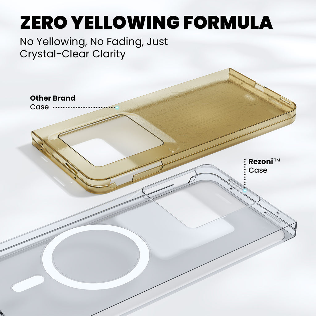 Anti-Yellow Magsafe Clear Case - Motorola Razr Fold